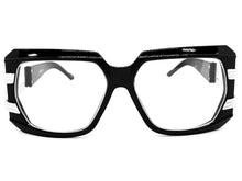 Oversized Classic Vintage Retro Hip Hop Style Clear Lens EYEGLASSES Large Black Frame 3875