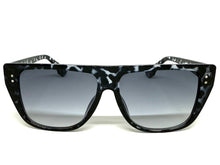 Classic Vintage Retro Style SUNGLASSES Square Gray Tortoise Frame - Light Gradient Tint 1876