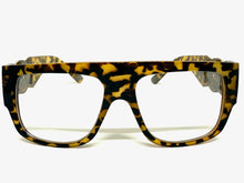 Classic Vintage Retro Hip Hop Rapper Style Clear Lens EYEGLASSES Large Thick Tortoise Frame 5355