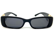 Classic Elegant Vintage Retro Style SUNGLASSES Thick Square Black Frame E2105