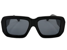 Classic Hardcore Vintage Retro Style SUNGLASSES Thick Square Black Frame M362