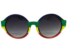 Classic Vintage Retro Style SUNGLASSES Round Multicolor Frame E1380