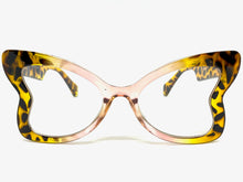 Oversized Vintage Retro Style Clear Lens EYEGLASSES Large Butterfly Tortoise Frame 81261