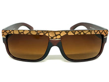 Classic Vintage Retro Hip Hop Rapper Pimp Style SUNGLASSES Thick Brown Snakeskin Frame 1221
