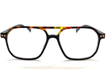 Classic Vintage Retro Aviator Style READING GLASSES READERS Tortoise & Black Frame Lens Strength +2.00