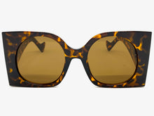 Oversized Exaggerated Classic Vintage Retro Style SUNGLASSES Huge Square Tortoise Frame 2158