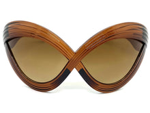 Oversized Exaggerated Modern Retro Futuristic Style SUNGLASSES Large Red Frame 2159