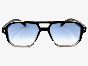 Classic Vintage Retro Hip Hop Style SUNGLASSES Square Black Frame 80930