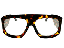 Oversized Exaggerated Vintage Retro Style Clear Lens EYEGLASSES Large Super Thick Tortoise Frame 1386