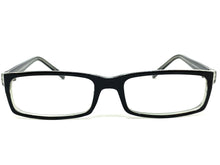 Classy Contemporary Modern Style Clear Lens EYEGLASSES Black Fashion Frame 1328