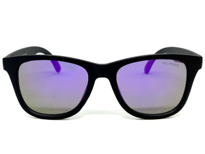 Classic Vintage Retro Hardcore Biker Style KUSH SUNGLASSES Purple Polarized Lens POL006