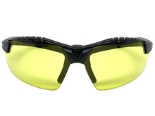 Motorcycle Biker Day or Night Riding SUNGLASSES Safety Eyewear HD Yellow Lens 5240