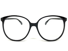 Oversized Classic Vintage Retro Style Clear Lens EYEGLASSES Large Round Black Frame I129