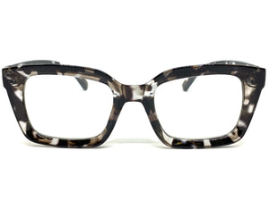 Classic Vintage Retro Style READING GLASSES READERS Gray Tortoise Frame Lens Strength +1.50