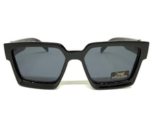Classic Hardcore Biker Gangster Style LOCS SUNGLASSES Black Frame - Dark Lens 91209