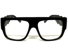 Classic Vintage Retro Hip Hop Rapper Style Clear Lens EYEGLASSES Large Thick Black Frame 5355