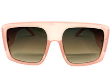 Oversized Exaggerated Classic Vintage Retro Style SUNGLASSES Large Thick Pink Frame 2016