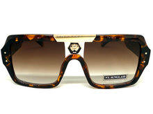 Classic Hardcore Biker Gangster Hip Hop Style SUNGLASSES Square Tortoise Frame 5468