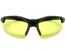 Motorcycle Biker Day or Night Riding SUNGLASSES Safety Eyewear HD Yellow Lens 5240