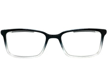 Classy Contemporary Modern Style READING GLASSES READERS Black Frame Lens Strength +2.00