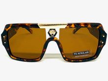 Classic Hardcore Biker Gangster Hip Hop Style SUNGLASSES Square Tortoise Frame 5468