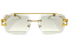 Men's Classy Elegant Luxury Retro Hip Hop Style SUNGLASSES Gold & Marble Frame 5256