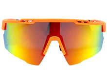 Oversized Retro Sporty Wrap Around Style SUNGLASSES Large Gold POLARIZED Lens XSP0007