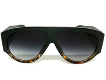 Oversized Classic Vintage Retro Style SUNGLASSES Large Super Thick Black & Tortoise Frame 15013