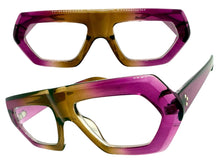 Classy Elegant Modern Retro Style Clear Lens EYEGLASSES Thick Geometric Optical Frame 6191