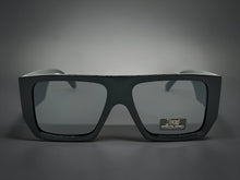 Classic Hardcore Biker Gangster Style LOCS SUNGLASSES Large Super Thick Black Frame - Dark Lens 91301