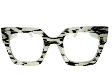 Oversized Exaggerated Funky Artsy Retro Style Clear Lens EYEGLASSES Large Thick Optical Frame 69100