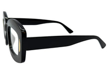 Classy Elegant Modern Retro Style Clear Lens EYEGLASSES Thick Black Optical Frame 24020