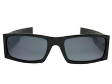Classic Hardcore Gangster Biker Style Choppers SUNGLASSES Thick Black Frame - Dark Lens 6785