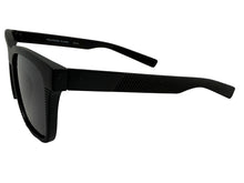 Classic Sporty Driving Fishing POLARIZED SUNGLASSES Large Black Frame - Dark Lens 9086