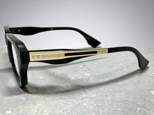 Classic Vintage Retro Style Clear Lens Blue Light Block Computer EYEGLASSES Black Frame 2037
