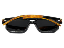 Classic Vintage Retro Luxury Hip Hop Style SUNGLASSES Square Black Frame - Dark Lens E2036