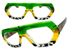 Classy Elegant Modern Retro Style Clear Lens EYEGLASSES Thick Geometric Optical Frame 6191