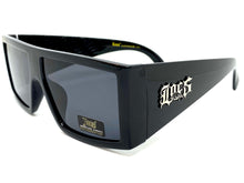 Oversized Biker Gangster Hardcore LOCS SUNGLASSES Thick Black Frame 91160