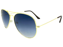 Classic Vintage Retro Aviator Style SUNGLASSES Gold Frame 1106