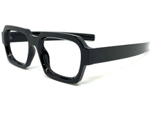 Classic Vintage Retro Style Large Square Black Lensless Eye Glasses- Frame Only NO Lens 1219