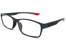 Sleek Contemporary Modern Sporty Style READING GLASSES READERS Gray Frame Lens Strength +1.50