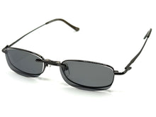 Classy Elegant Modern Style Optical EYEGLASSES Stainless Steel Frame with Magnetic Clip On DV016