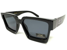 Classic Hardcore Biker Gangster Style LOCS SUNGLASSES Black Frame - Dark Lens 91209