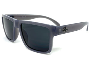 Classic Biker Motorcycle Hardcore Sporty SUNGLASSES Gray Frame K0012