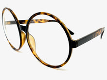Oversized Vintage Retro Style Clear Lens EYEGLASSES X-Large Tortoise Frame 1734