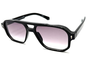 Classic Vintage Retro Hip Hop Style SUNGLASSES Square Black Frame 80930