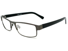 Classy Contemporary Modern Style Clear Lens EYEGLASSES Gunmetal Fashion Frame 7269