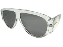 Oversized Classic Vintage Retro Style SUNGLASSES Large Super Thick Crystal Clear Frame 15013