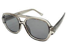 Classic Vintage Retro Style SUNGLASSES Large Thick Gray Acetate Frame C005