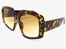 Oversized Vintage Retro Style SUNGLASSES Large Tortoise Frame 1113